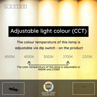Lucide JOAKIM - Pendant light - LED Dim. - CCT - 7x6,2W 2700K/4000K - With replaceable LED module - Coffee - Premium